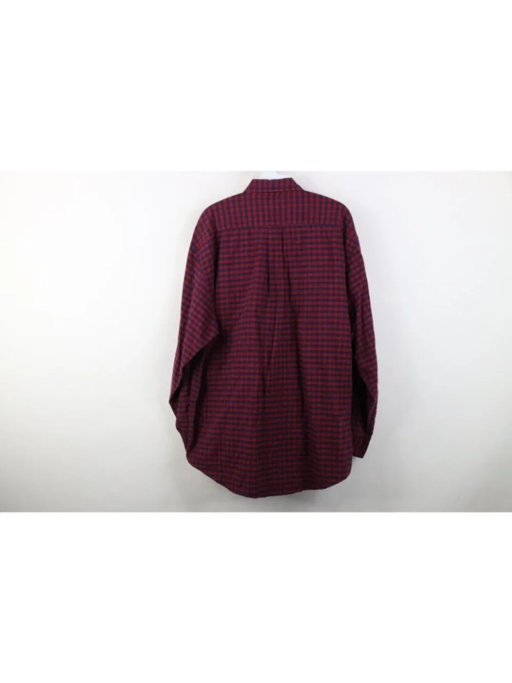 Vtg 90s Banana Republic Mens Large Faded Heavyweight Collared Button Down Shirt